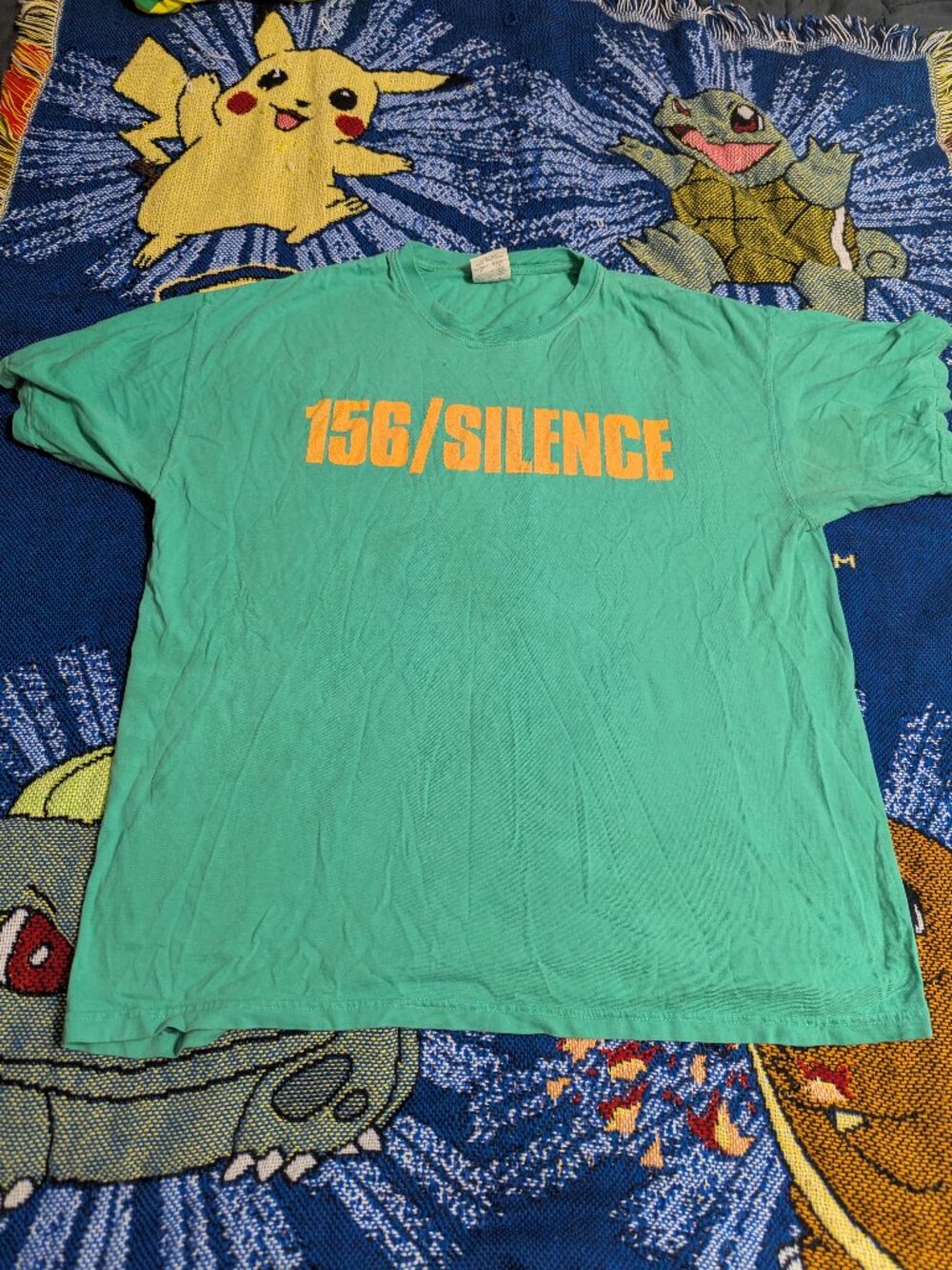 156 Silence You're The Cause F*ck Your Solution Green T-Shirt sz XL